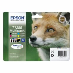 Epson T1285 Multipack Bläckpatroner - Svart/Gul/Cyan/Magenta