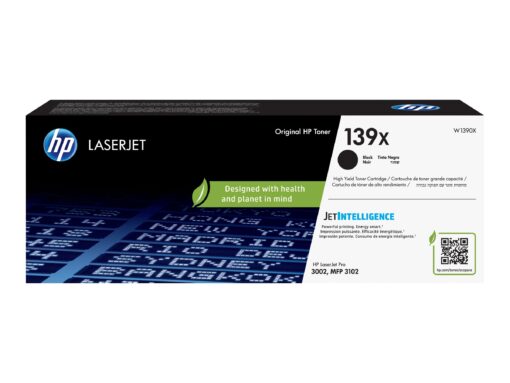 HP 139X Sort 4000 sider Toner W1390X