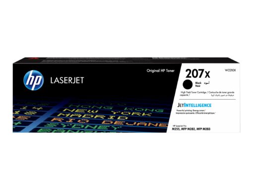 HP 207X LaserJet Toner - Svart