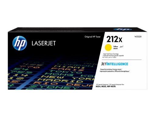 HP 212X LaserJet Toner - Gul