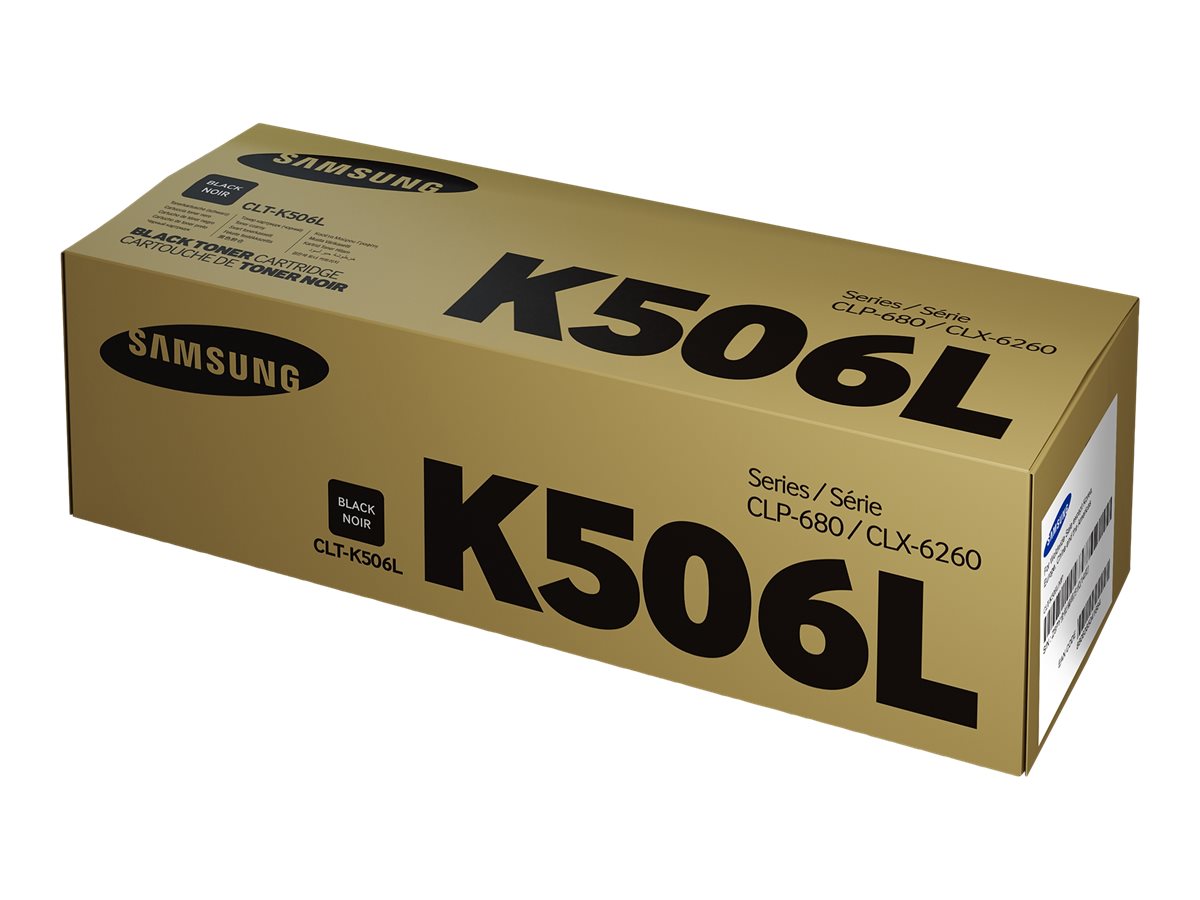 Samsung CLT-K506L Svart 6000 sidor Toner SU171A