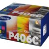 Samsung CLT-P406C Tonerkassett - Svart/Gul/Cyan/Magenta