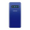 Samsung Galaxy S10 Baksida med tejp och kameraglas Blå2