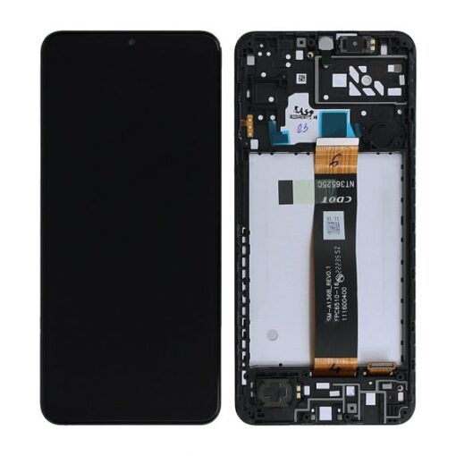 Samsung Galaxy A04s 2022 (SM A047) Skärm med LCD Display Original Svart