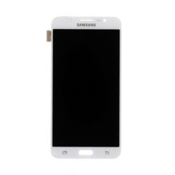Samsung Galaxy J7 2016 Skärm med LCD Display Original Vit