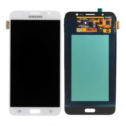 Samsung Galaxy J7 2016 Skärm med LCD Display Original Vit