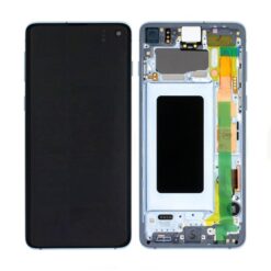 Samsung Galaxy S10 Skärm med LCD Display Original Blå