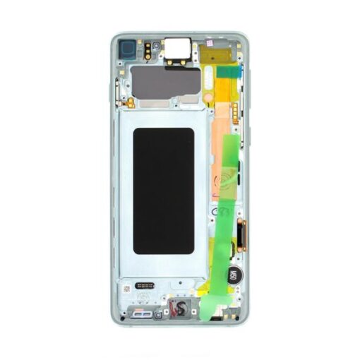 Samsung Galaxy S10 (SM G973F) Skärm med LCD Display Original Grön