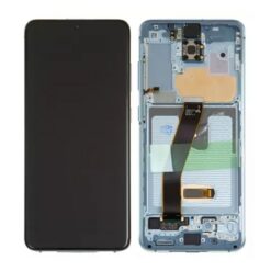 Samsung Galaxy S20 4G/5G (G980/G981) Skärm med LCD Display Original Blå