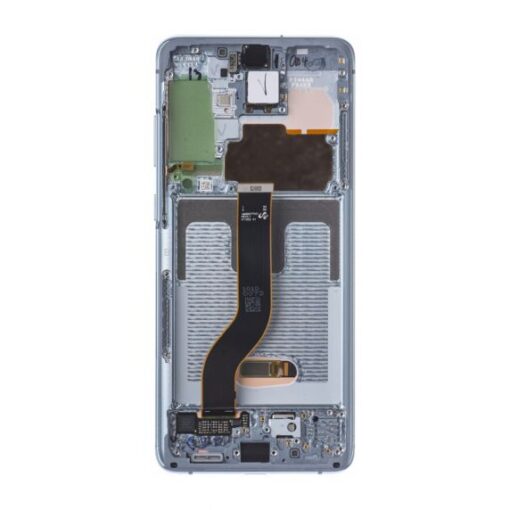 Samsung Galaxy S20 Plus 4G/5G (G985/G986) Skärm med LCD Display Original Ljusblå