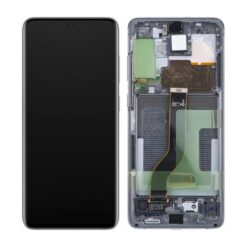 Samsung Galaxy S20 Plus 4G/5G (G985/G986) Skärm med LCD Display Original Grå