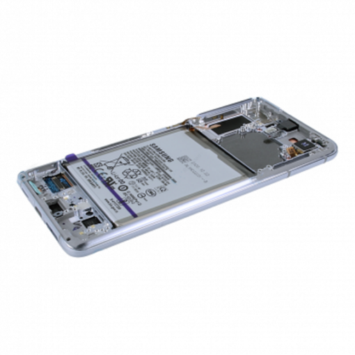 Samsung Galaxy S21 Plus 5G Skärm med LCD Display och Batteri Silver