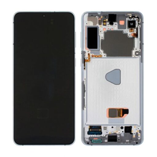 Samsung Galaxy S21 Plus 5G Skärm med LCD Display Original Silver