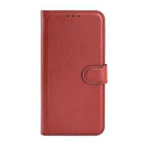Samsung Galaxy S24 Plus Plånboksfodral med Stativ Brun