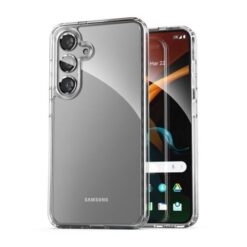Samsung Galaxy S24 Stöttåligt Skal Rvelon Transparent