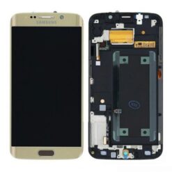 Samsung Galaxy S6 Edge (SM G925F) Skärm med LCD Display Original Guld