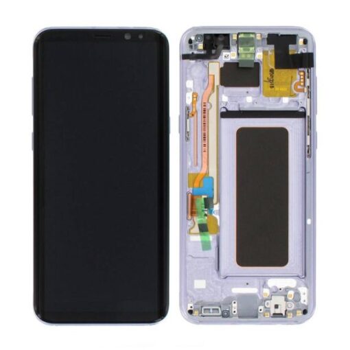 Samsung Galaxy S8 Plus (SM G955F) Skärm med LCD Display Original Lila