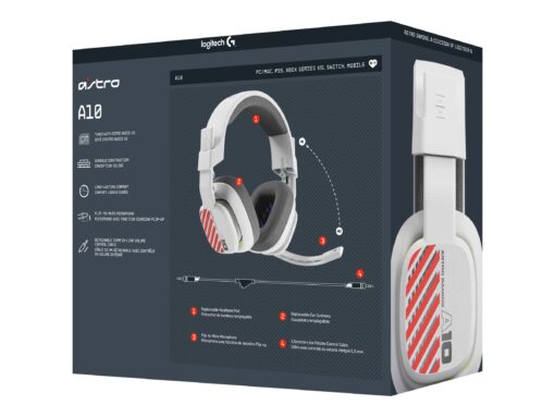 ASTRO Gaming A10 Gen 2 Kabling Headset Hvid