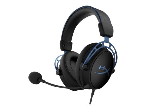 HyperX Cloud Alpha S Kabling Headset Sort Blå