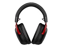 HyperX Cloud III Trådløs Headset Sort Rød