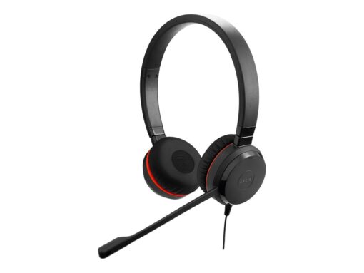 Jabra Evolve 20SE MS stereo Kabling Headset Sort