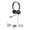 Jabra Evolve 40 UC stereo Kabling Headset Sort