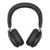 Jabra Evolve2 75 Trådløs Kabling Headset Sort