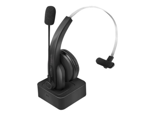 LogiLink Trådløs Headset Sort