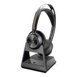 Poly Voyager Focus 2 M Trådløs Kabling Headset Sort