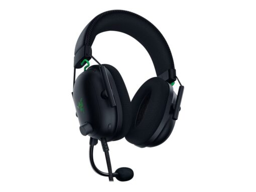 Razer BlackShark V2 Kabling Headset Sort Grøn