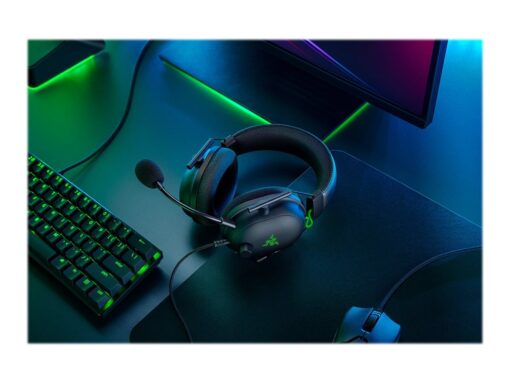 Razer BlackShark V2 Kabling Headset Sort Grøn