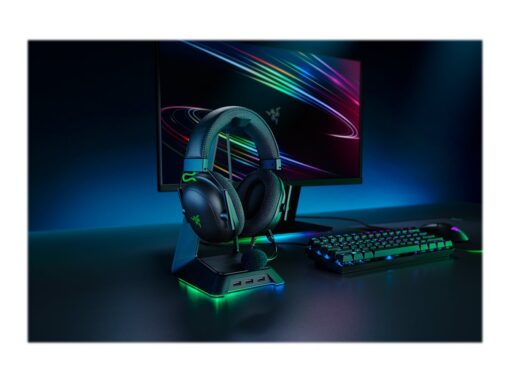 Razer BlackShark V2 Kabling Headset Sort Grøn