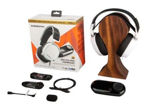 SteelSeries Arctis Pro Kabling Headset Hvid