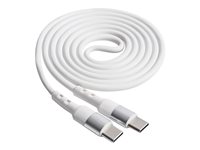 Akyga USB Type C kabel 1m Hvid