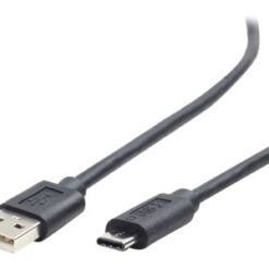 Cablexpert USB 2.0 USB Type C kabel 1m Sort