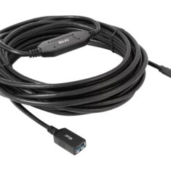 Club 3D USB 3.1 Gen 1 USB Type C kabel 10m Sort