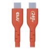 Club 3D USB Type C kabel 3m Orange