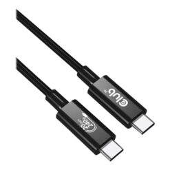 Club 3D USB4 Gen2x2 USB Type-C kabel 2m Sort