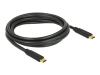 DeLOCK USB 3.1 Gen 1 USB Type C kabel 2m Sort