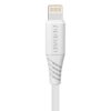 Dudao L2L USB A to Lightning cable 1m hvid