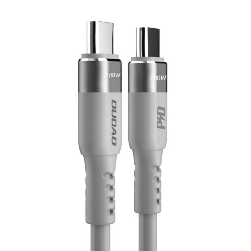 Dudao L5CMAX USB C to USB C cable 100W 1m grå