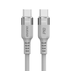Dudao L5CMAX USB C to USB C cable 100W 1m grå