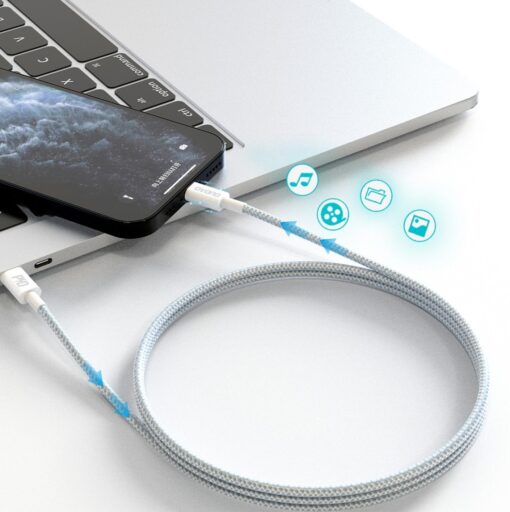 Dudao L5ProC USB C to USB C cable 45W 1m grå