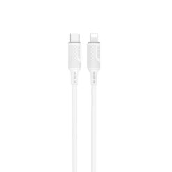 Dudao L6S USB C to Lightning cable 20W 2m hvid