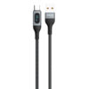 Dudao L7Max USB A to USB C cable 66W 1m sort