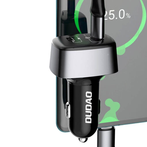 Dudao R7XS Car Charger 83Watt 1xUSB C + 1xUSB A