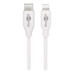 Goobay Lightning kabel 1m hvid MFi