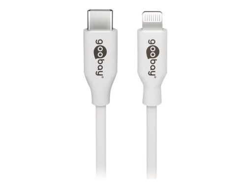 Goobay Lightning kabel 2m hvid MFi