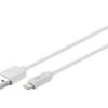 Goobay Lightning kabel 50cm hvid MFi