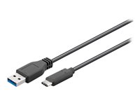 goobay USB 3.0 / USB 3.1 USB Type C kabel 1m Sort